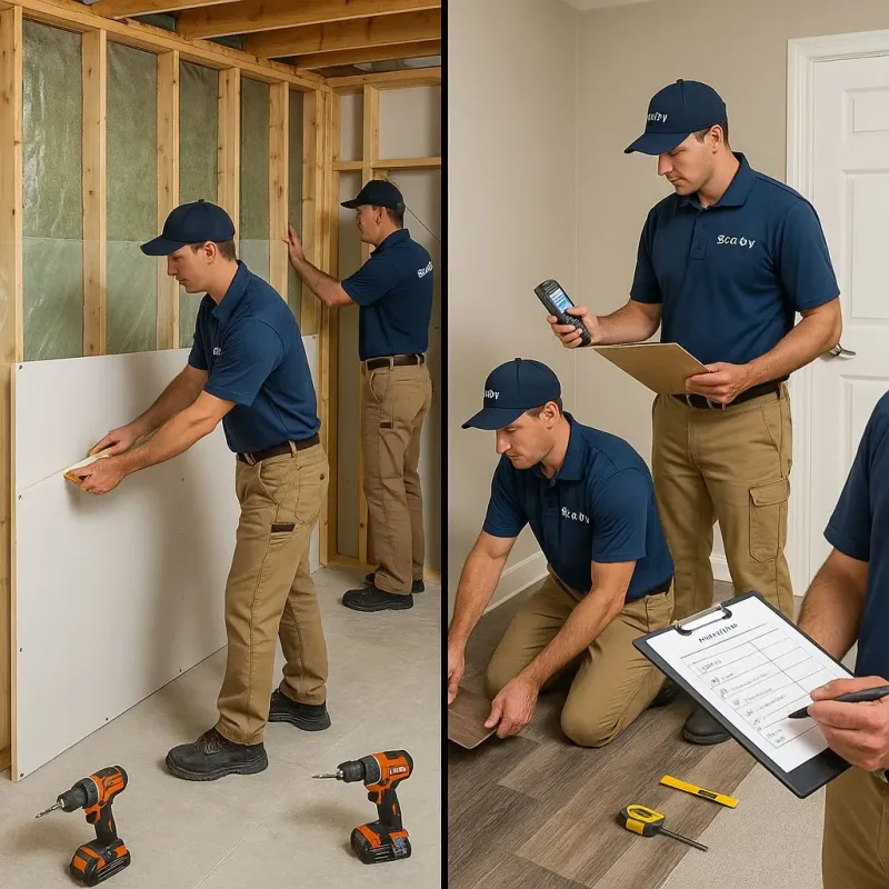 Repairs and Reconstruction process in Rolling Meadows, IL